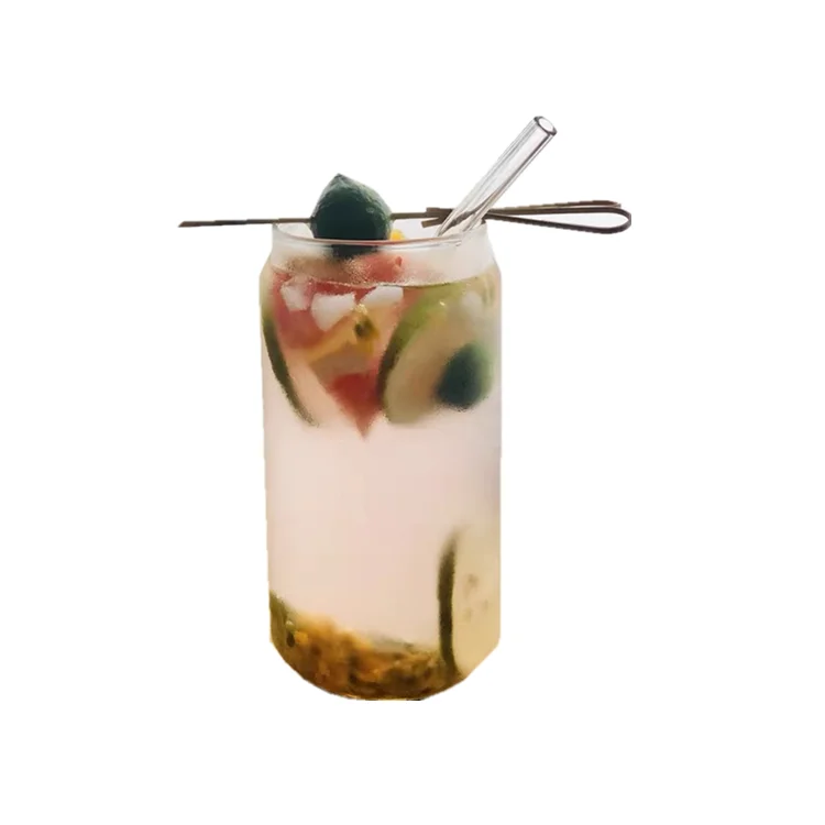 Popular Creative Cola Cans Milk Tea Beer Juice Glass cola Cup