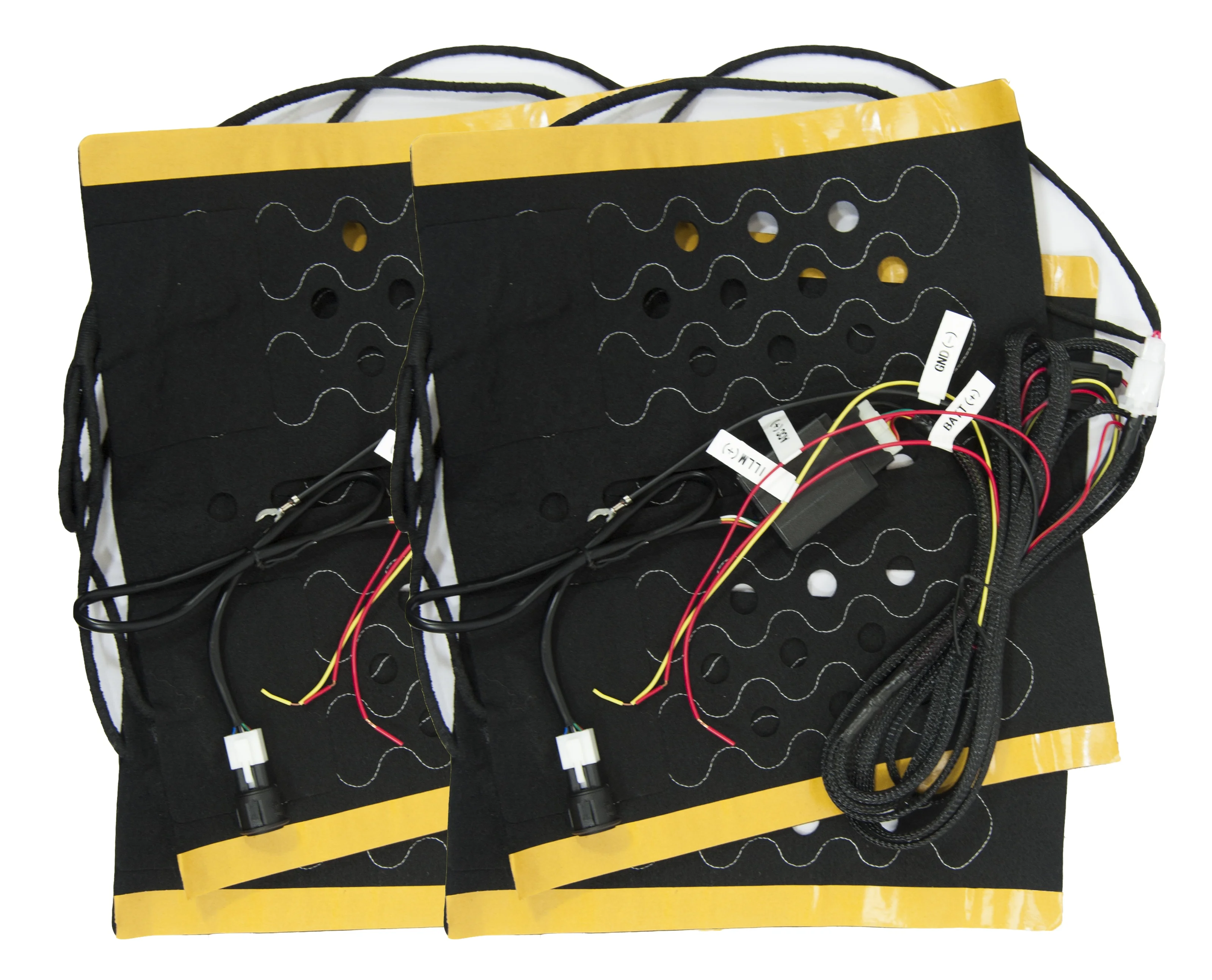 Универсальная модернизированная вставка Sojoy, наборы нагревателей для сиденья с углеродным покрытием, одно сиденье