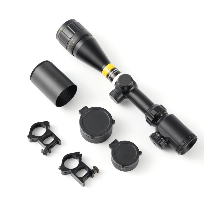 4-16X44 AOE Scope Optic Sight Green Red Illuminated Hunting Scope