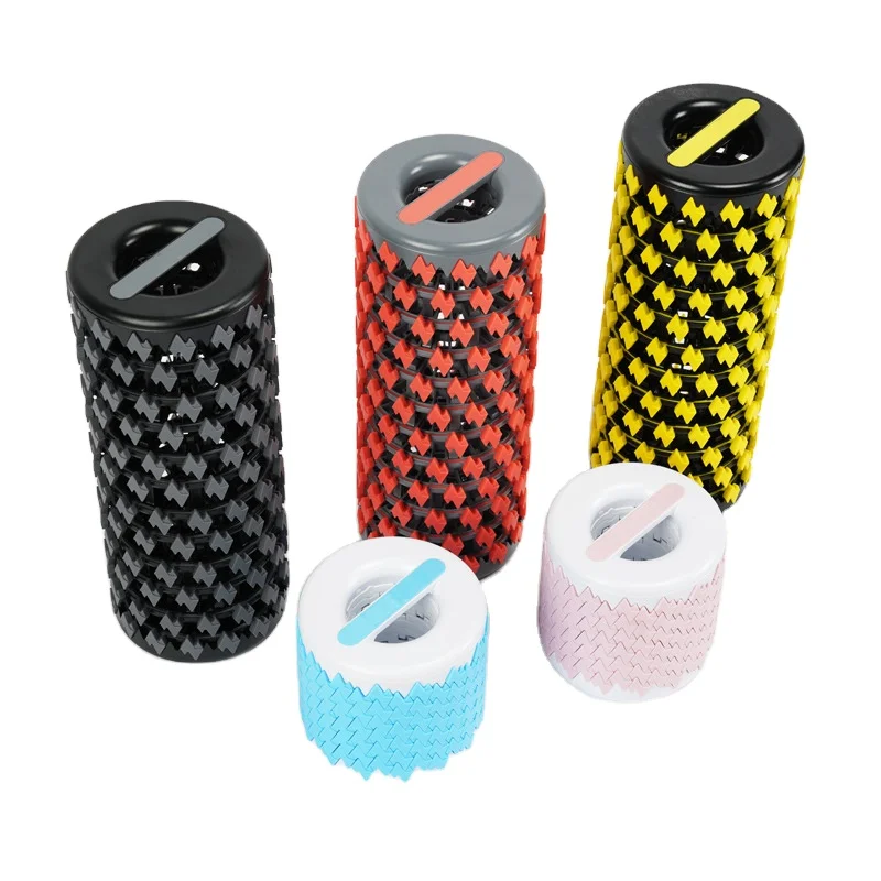 Custom Stretchable Yoga Foam Roller Portable Hollow Core Massage Roller