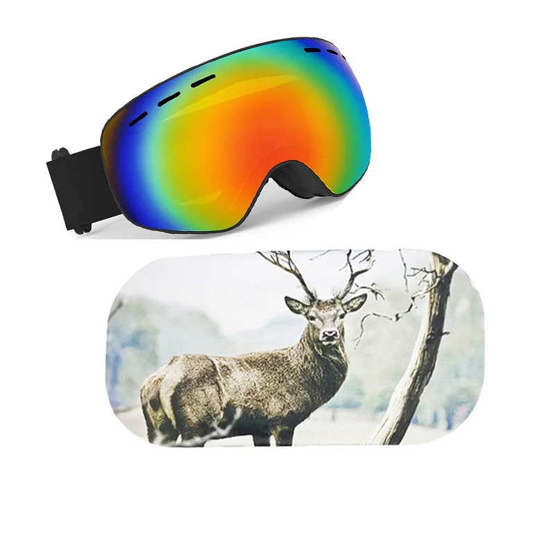 Microfiber Protective Ski Goggle Cover Protector Snowboard Goggles Cover Sleeves Goggles Lens Storage