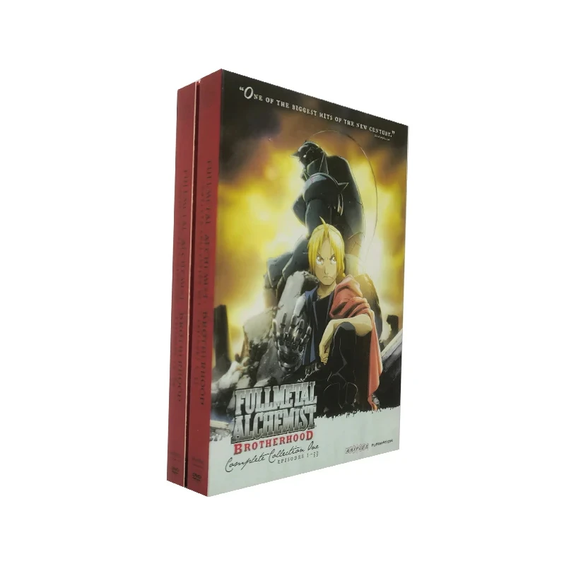 Стальной алхимик сезон 1-64 полная серия 10 дисков оптовая продажа лидер продаж DVD-фильмы Телесериалы бокс-сет CD мультяшный Blueray