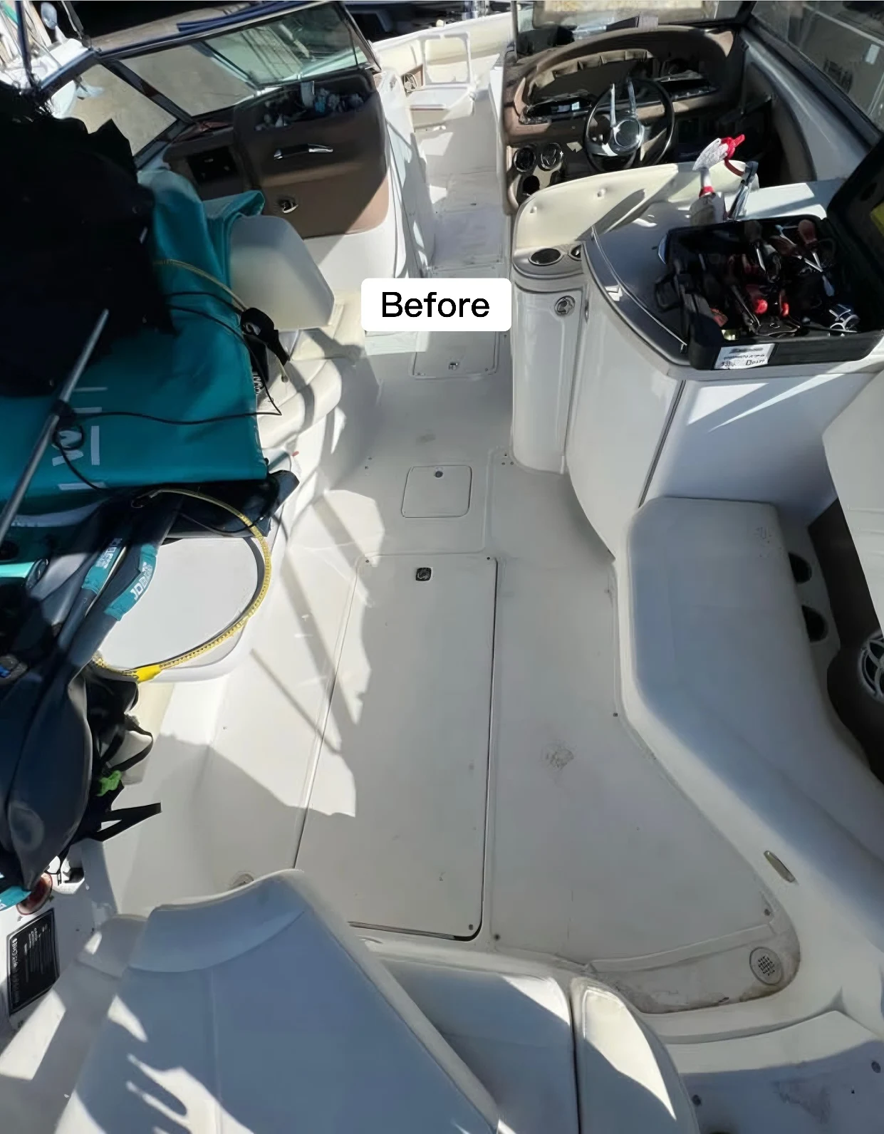 EVA Teak Foam Boat Decking Sheets Modern Design Durable Ultra-light Super Shock Outdoor Use Brushed Technics