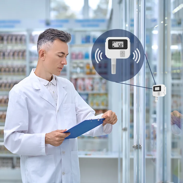 temperature and humidity datalogger wall thermometer hygrometer temperature temp sensor