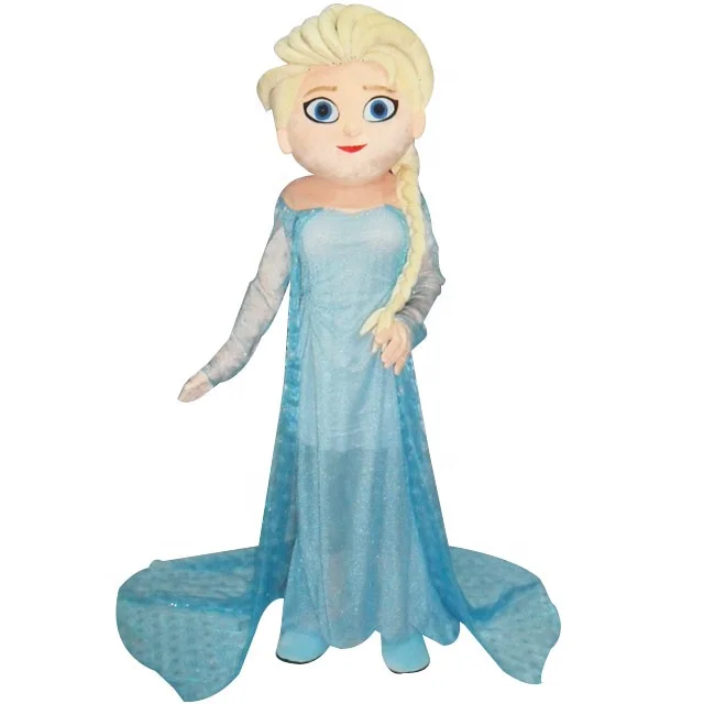 custom mascot costume frozen elsa costume for adult