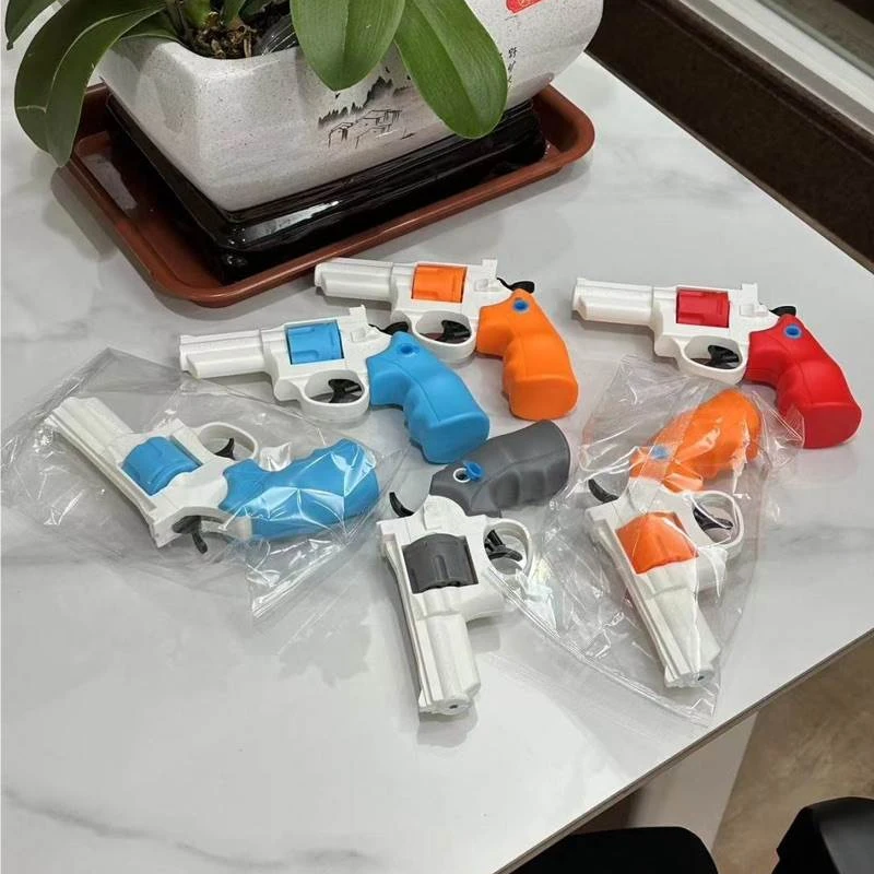 New Design Revolvers Automatic Water Squirt Pistol Gun Toy Summer Pool Toy For Kids Outdoors Play