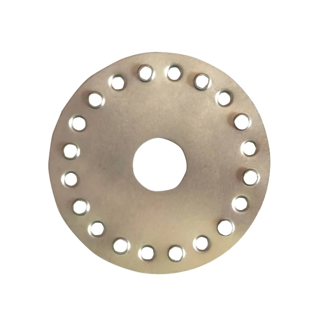Small Stamping Parts Round Non-folded Stainless Steel Conductive Photovoltaic Grounding Bracket Sheet Metal Fabrication