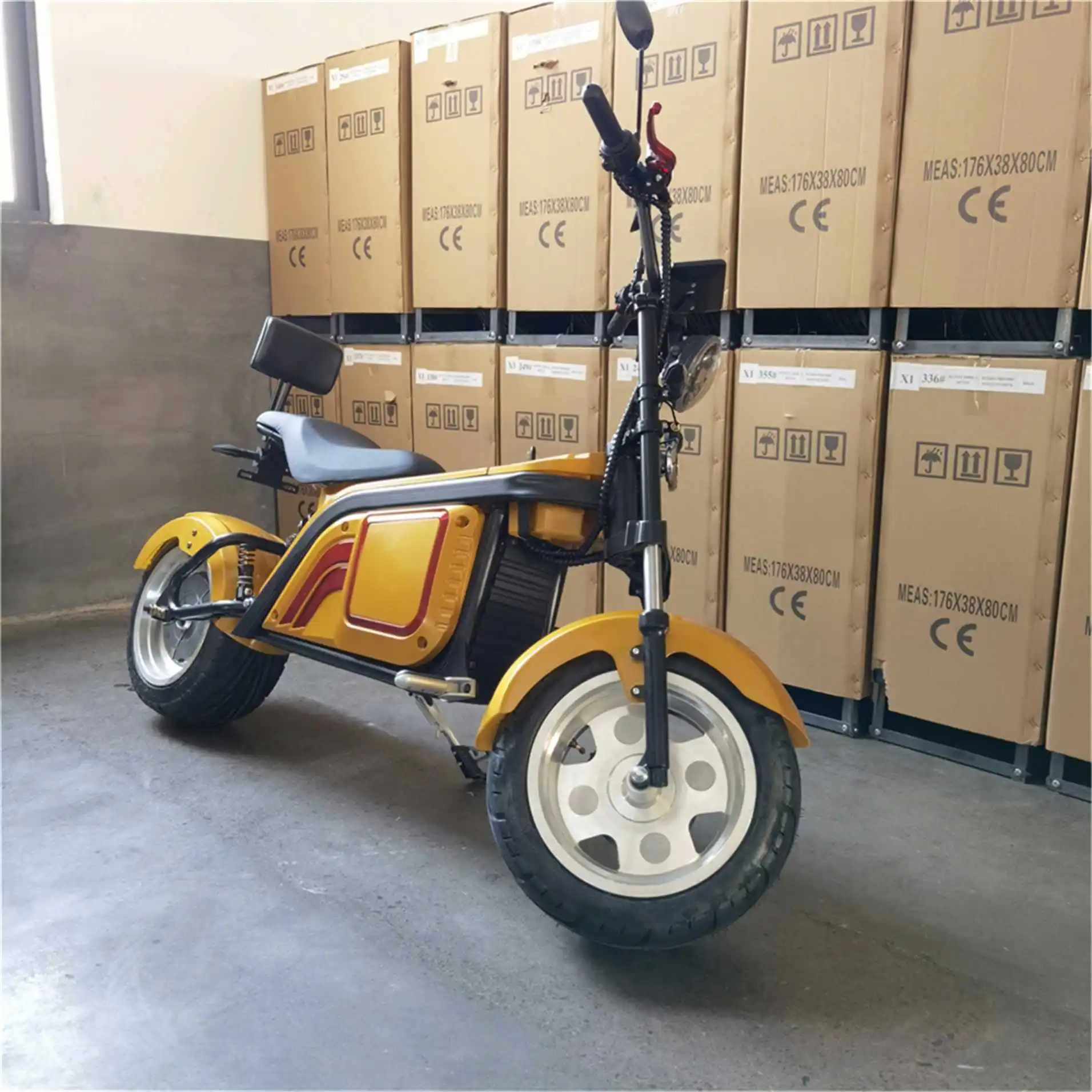 Europe Warehouse To Door 2022 China Leon Electric Scooter 1000W Electric Fat Bike 2000W Citycoco E Bike Conversion Kit