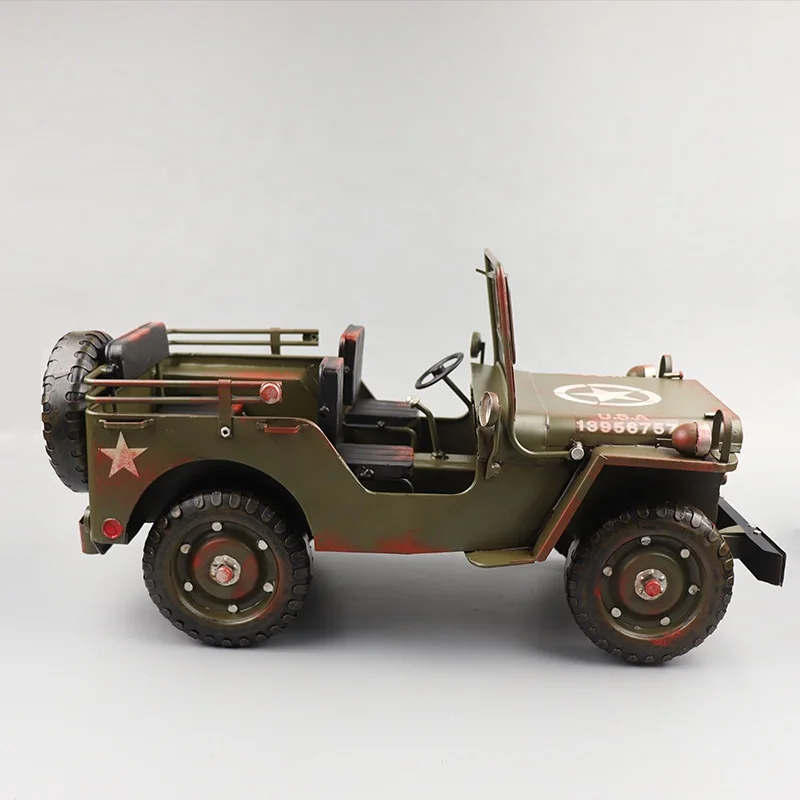 new diecast mini Willis Jeep model scale model car display miniature car models toy 1:18 metal cars