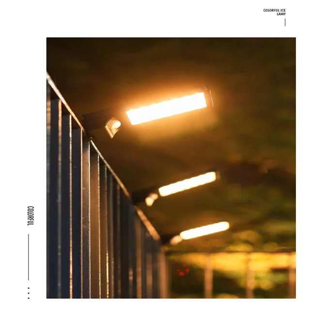 Hight quality waterproof 49 LED Warm White Cool White wall light with motion sensor for garden yard garage