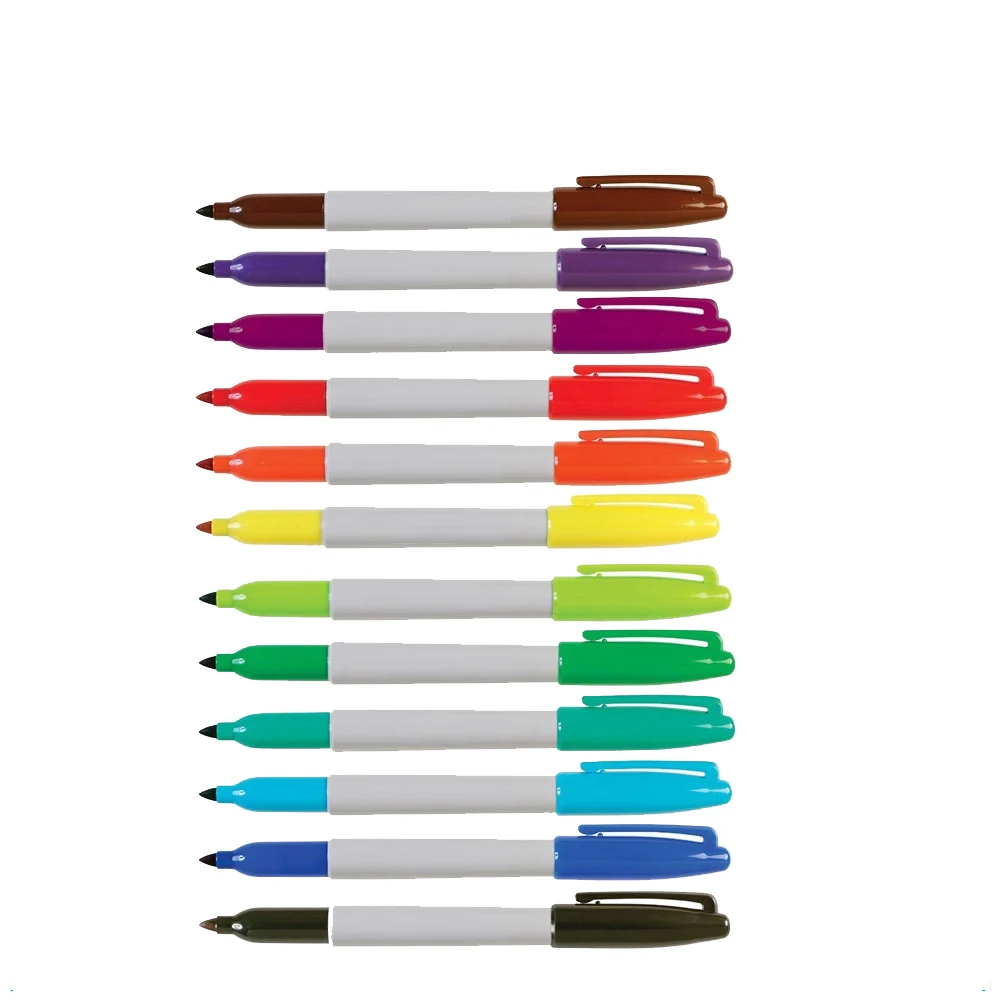 Wholesale Classic Fine Point Markers Waterproof Permanent Marker Pen Set for Painting