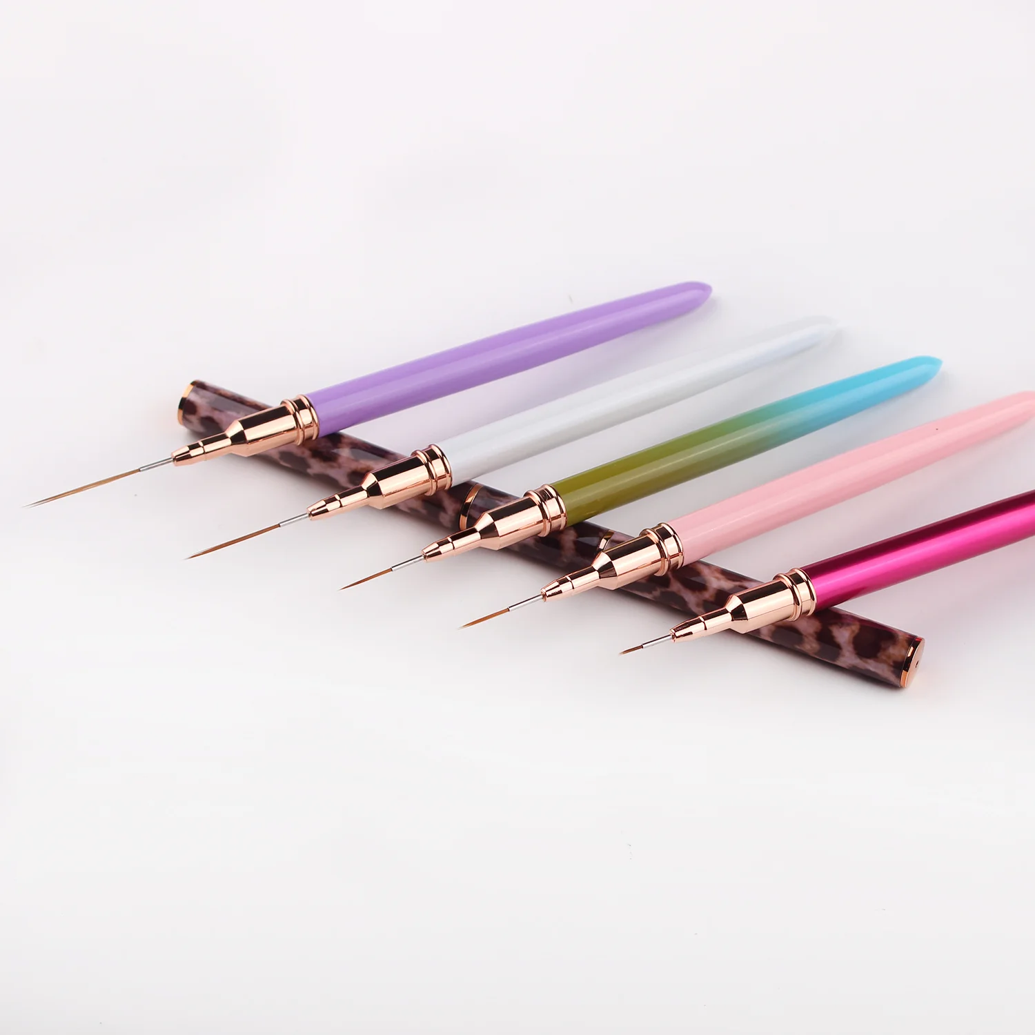 100% kolinsky nail brush acrylic nail art liner brush set nail art brushes