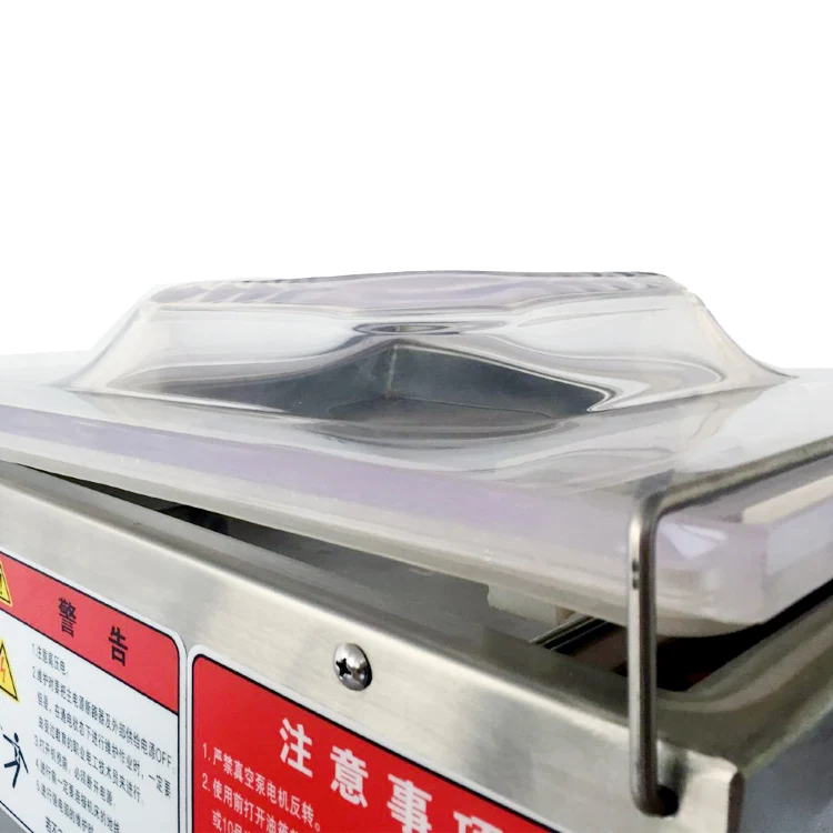DZ-260  Automatic food vegetable rice fish single chamber vacuum sealer machine