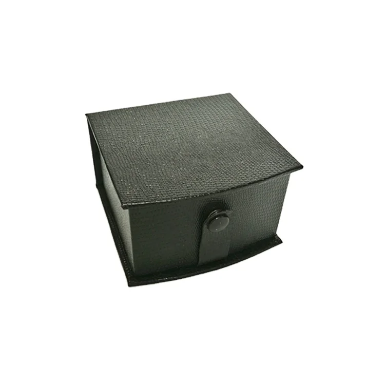 High-end Modern Special Alligator Texture Hot Stamping Button USB Storage Gift Packaging Cardboard Paper box