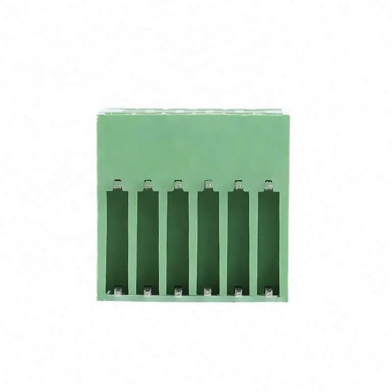 PA66 UL94V-0 frame plug-in terminal block brass modular 350/381MM Pitch terminal block