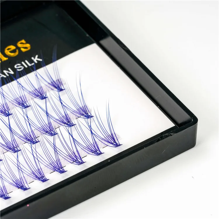 Заводская быстрая доставка оптовая продажа готовые объемные ресницы 10D накладные термоскрепленные поставщики большой запас