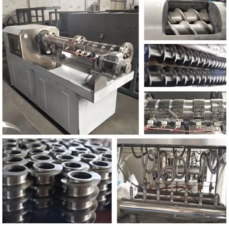 
Mini Fusilli Macaroni Making Machine Macaroni Pasta Production Line 