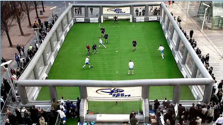 Giant Size Adult Football games Inflatable Soccer Field