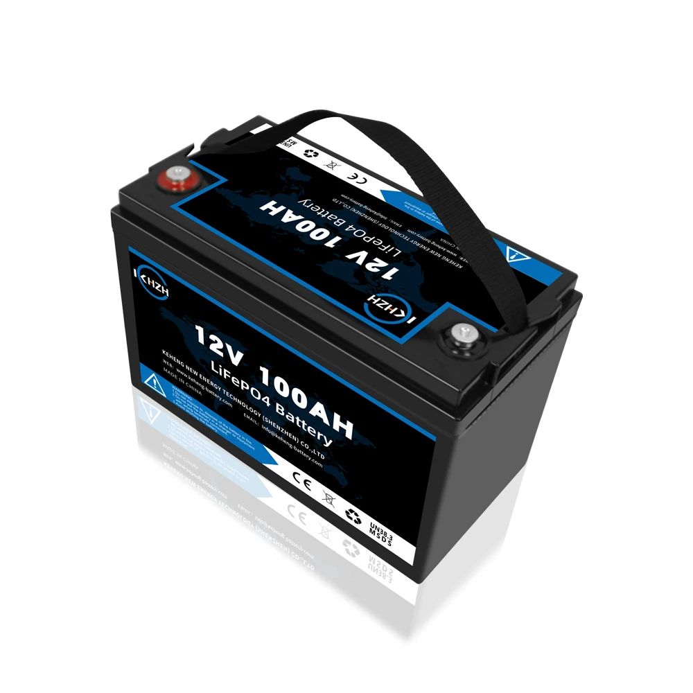 KeHeng  Hot sale  12v 100ah  200ah 300ah 310ah lithium Battery Grade A 12v 100ah for golf carts solar street light