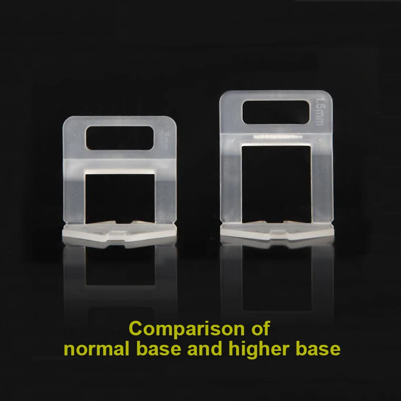Higher Tile Leveling Clips Plastic Tile Spacers Flooring Level Tools Higher Tile Leveling Base
