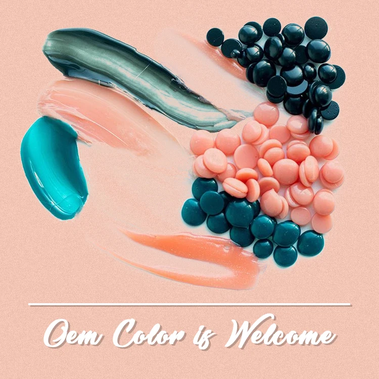 Lcorewax Suitable all skin types Factory main product depilatory hair removal hot wax OEM design depilatory wax beads