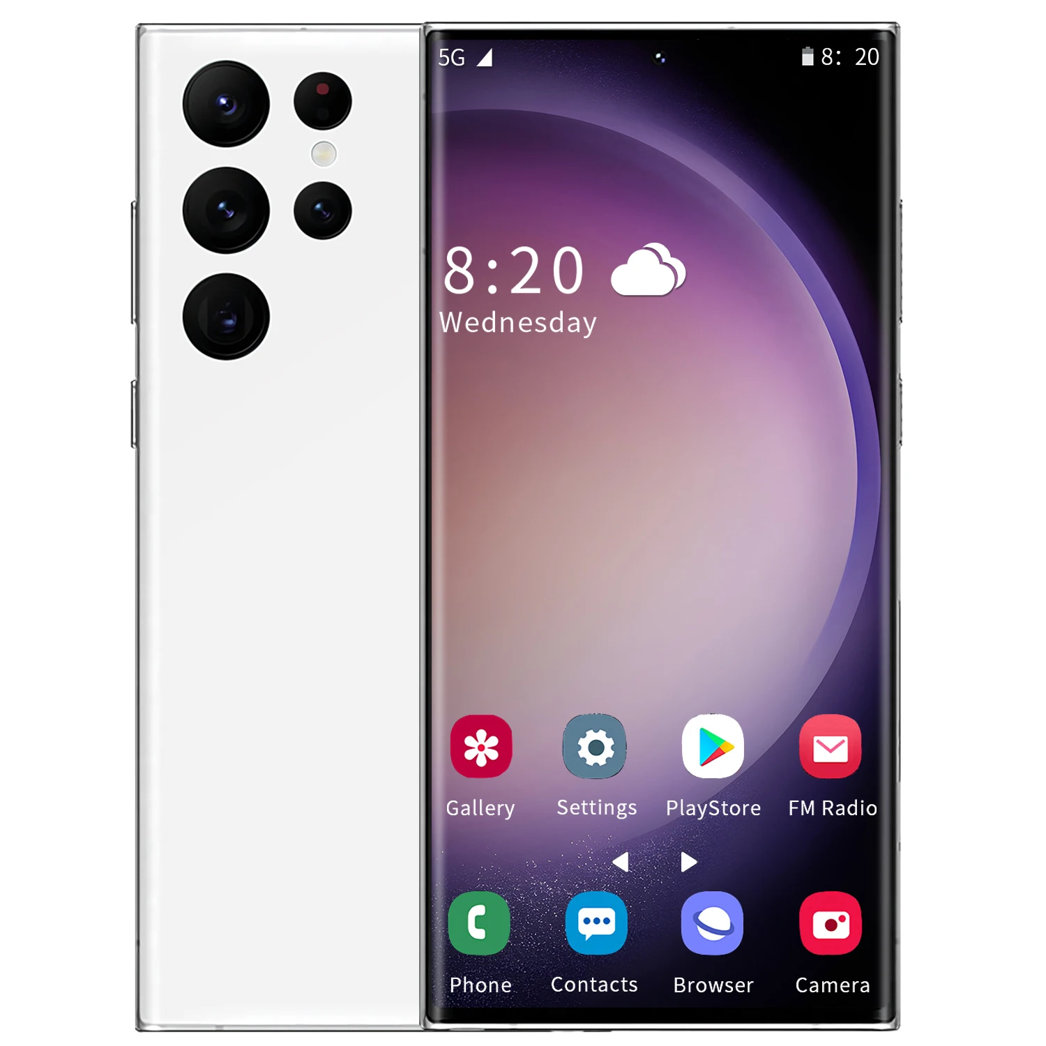 7 inch screen 12GB+256GB wholesale original brand new for s22 s23 ultra 5g smartphone face unlock mobile phone