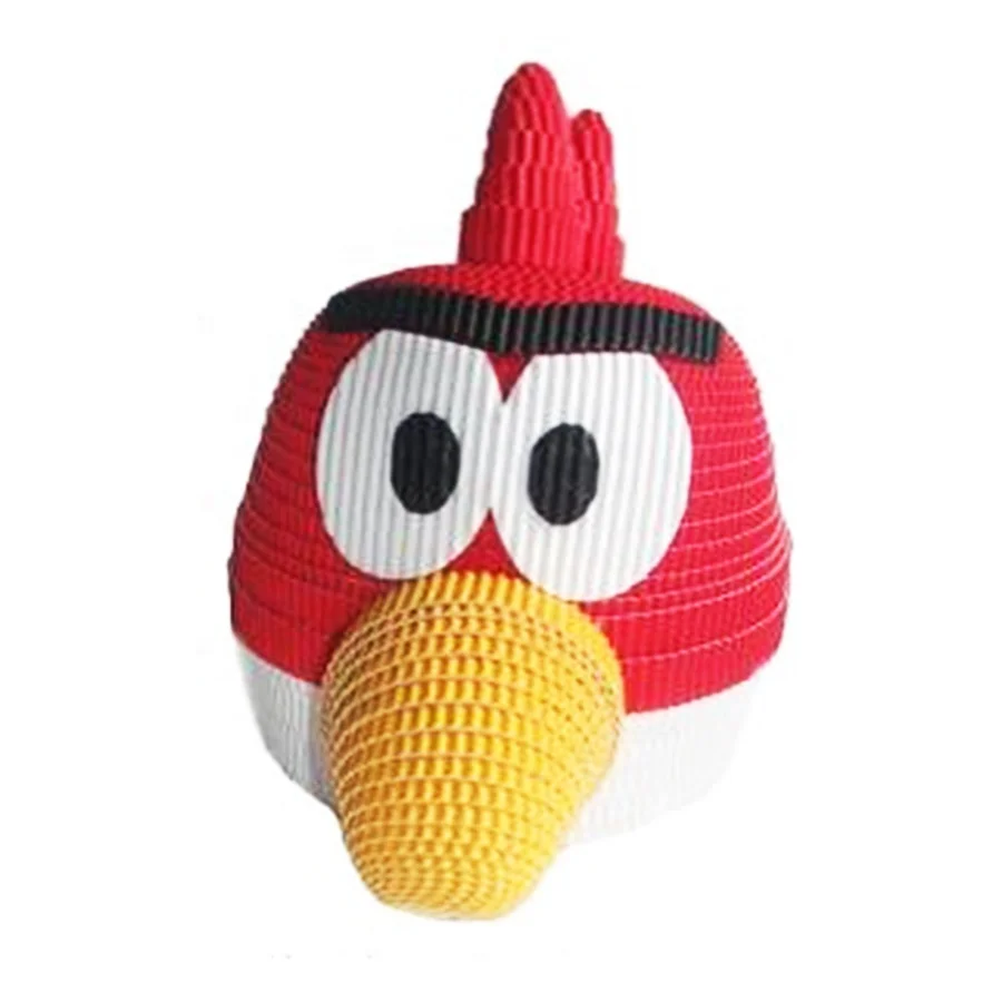 PAPER CRAFTS, ORIGAMI PRODUCT, ORIGAMI KAMIKAZE BIRD SHAPE