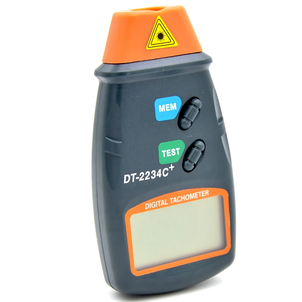  Promotion DT-2234C+ Digital Non Contact Laser Photo Tachometer 2.5-99999RPM