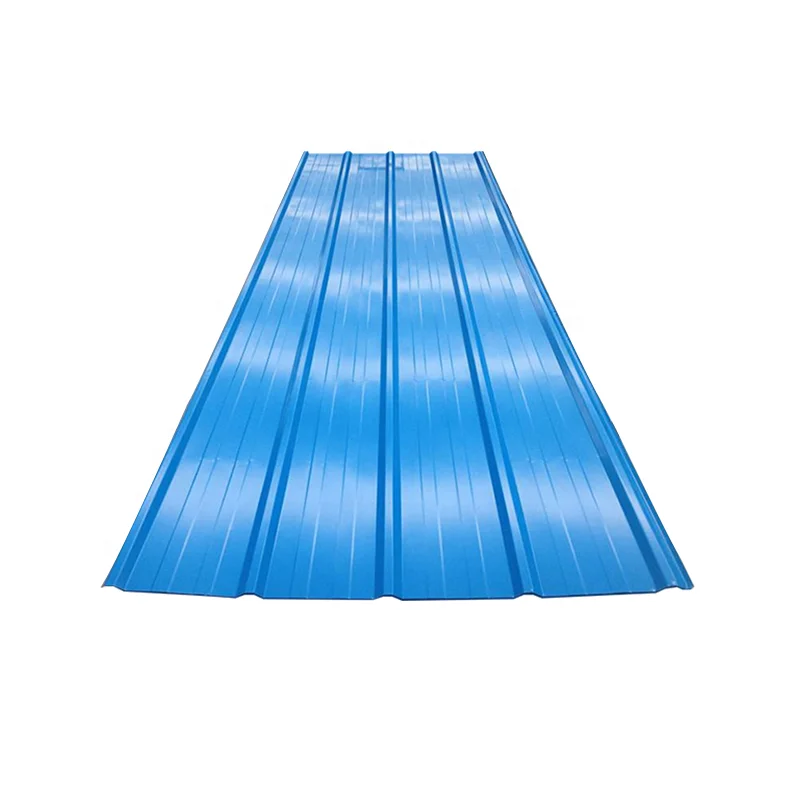 Good Price G550 990mm Width Zinc 79g Hot Dip Colored Corrugated Sheet For Building