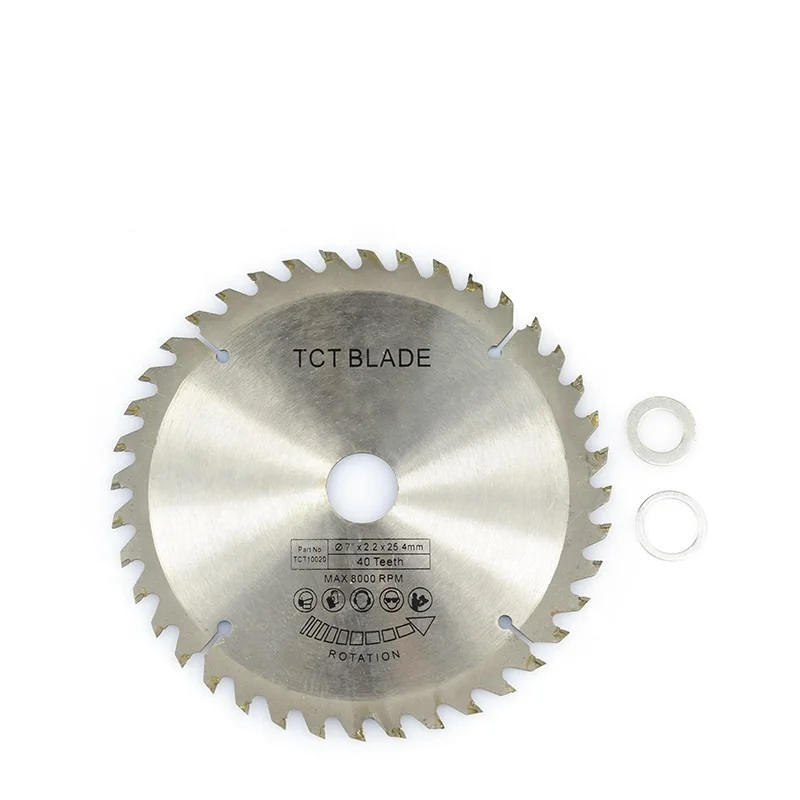 
7inch TCT circular saw blade for wood cutting 