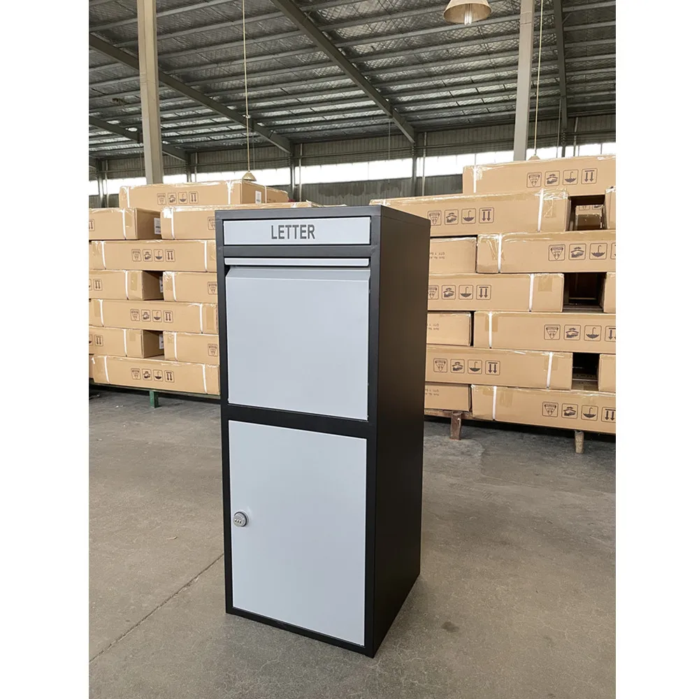 Outdoor Water Resistant Big parcel box Safe Lockable Delivery Box With Combination Lock