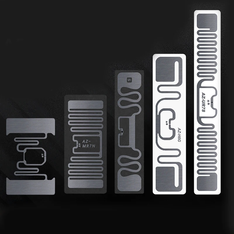 Пассивные электронные метки RFID UHF-многоразмерные для книг ювелирных изделий складских запасов междугородных многочастотных меток