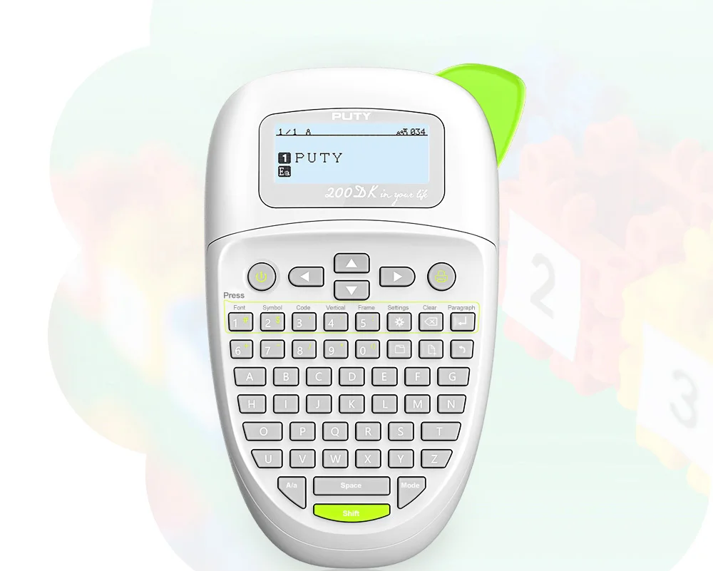 Brand New ! Thermal Transfer Printing Portable Home Barcode Label Printer For EPS waterproof barcode label printer