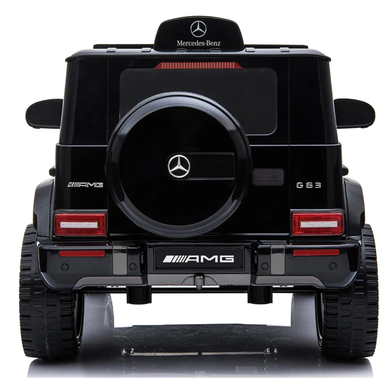 2024 New Licensed G 63 Kids Plastic Battery  Kids Ride on Car 12V  Real SUV  for Baby Toy Car for Children Driving 24v