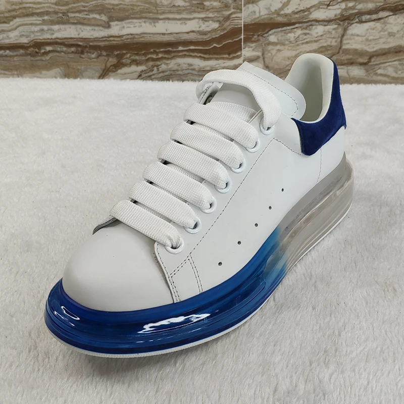 
MOQ 1Pair guangzhou Latest Customized 35-46 Size white Genuine Leather Casual Running Sport air Shoes For Men women 