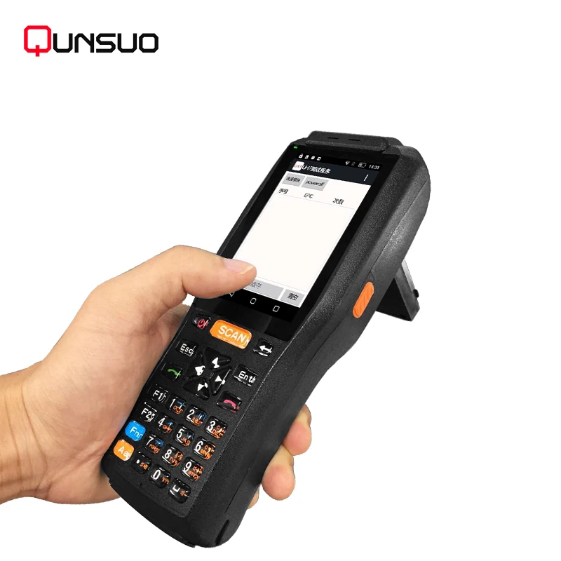 Long Distance IP67 Handheld NFC 4G LTE Inventory Portable Data Collector POS PDA Rugged RFID Scanner Android UHF reader