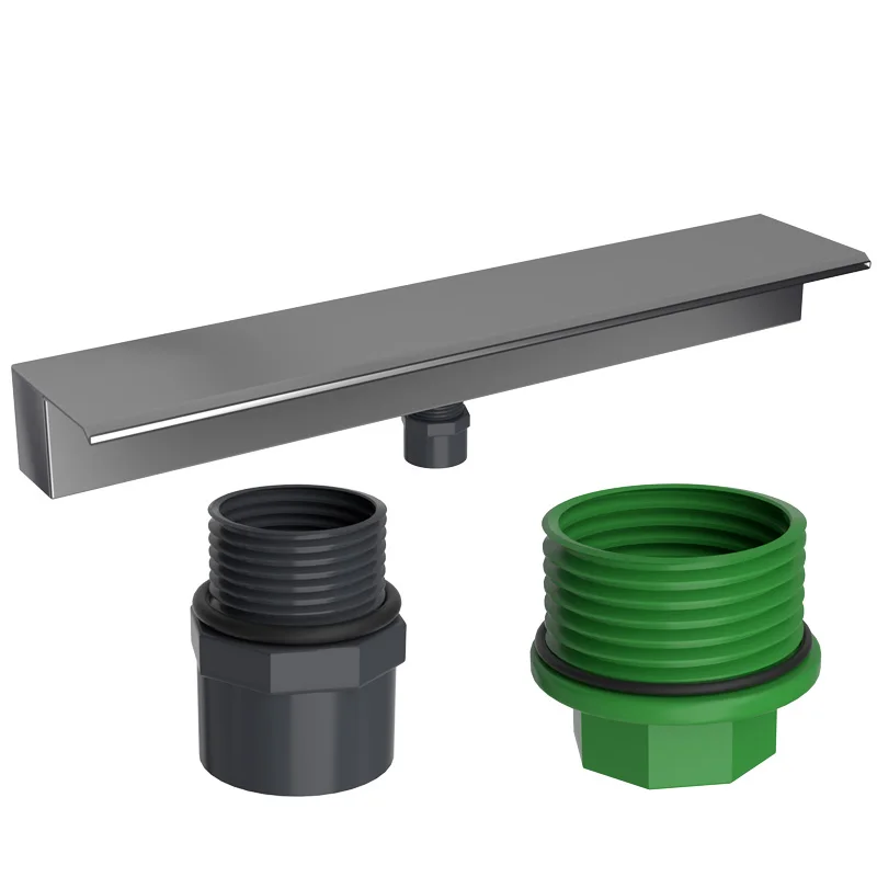 Outdoor garden Garden landscape stainless steel waterfall fountain