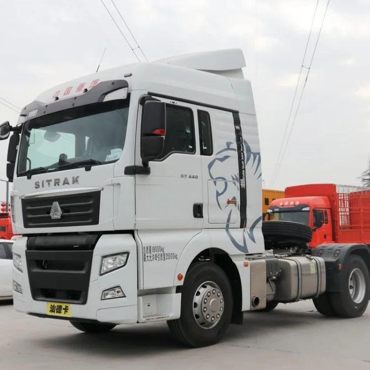 Б/у Euro 6 Sinotruk Sitrak 4*2 головка Тяжелого Грузовика 360 градусов Резервное видео дизельный и Cng тягач