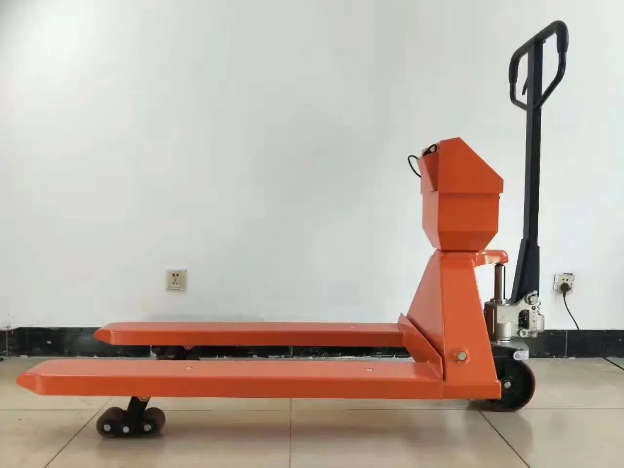 good sale  electric transpallet forklift  pallet truck with scale