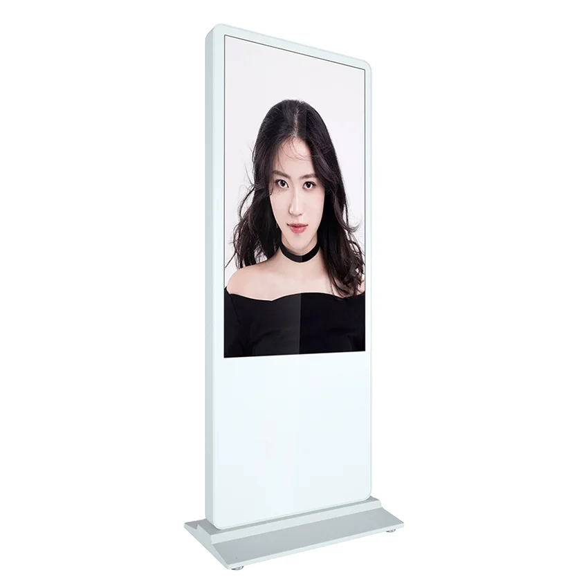 lcd screen display panels video touch advertising player interactive equipment kiosk digital signage 55 inch