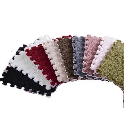 Мягкая плитка из пенопласта Jnterlock, головоломка, деталь, Плюшевый игровой коврик, игровая комната, подвальная площадь, Сращивание, напольный коврик