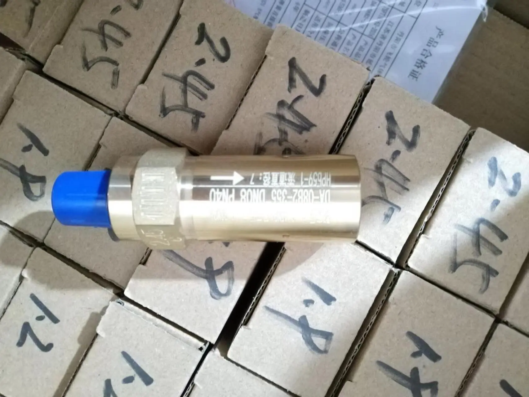 DA-08B2 латунный предохранительный клапан NPT1/4 Feilun для криогенного предохранительного клапана бака Dewar