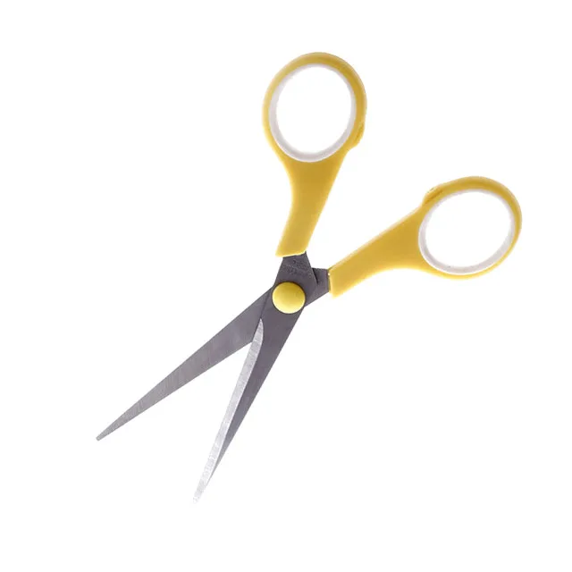 Школьные Ножницы для детей 6 5 дюйма Острые рукоделия ножницы творчества и с мягкой