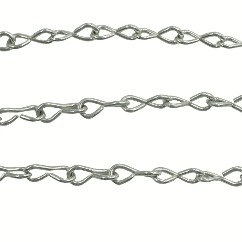 wholesale Electro-galvanized Surface Weldless Chain Single Jack Chains