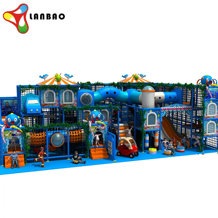 Ocean Series Children Slide Playground Preschool Kids Game Indoor Playground Equipment children