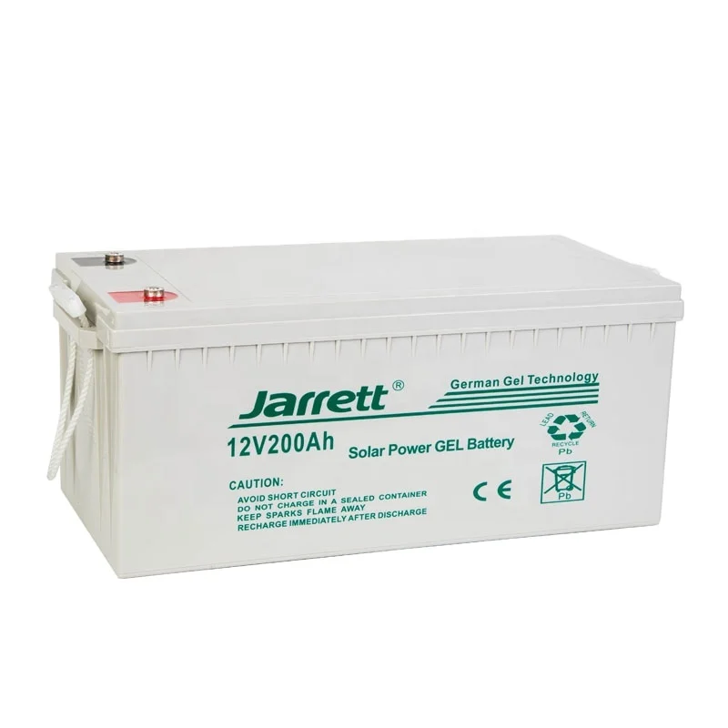 Jarrett 15 Years Long Life Design Gel 12v 100ah 150ah 200ah Gel 12 Volt Batteries Gel Battery for Solar Panel