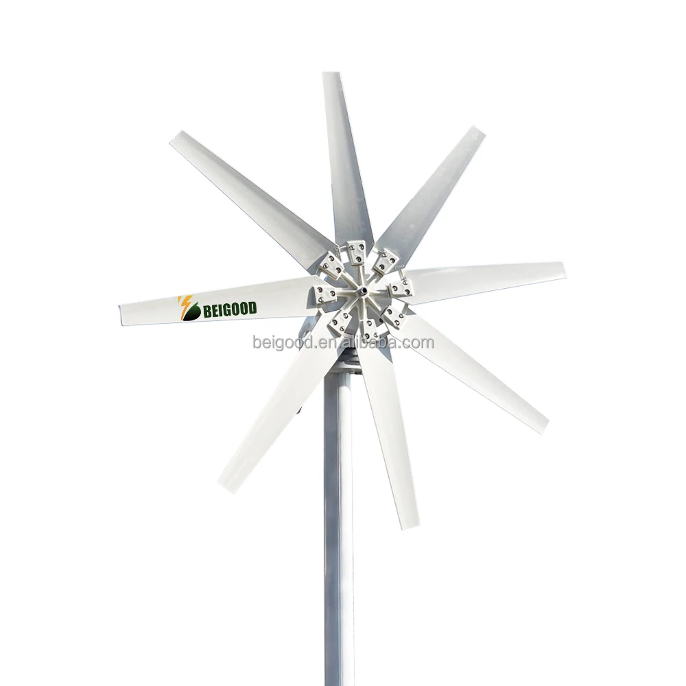 SC 1000w 8 blade 5 blade wind generators fan wind turbine  generator for wind power