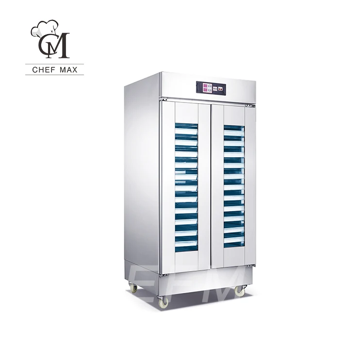 China hot sale Commercial Kitchen Equipment Highly Efficient pizza Bread processing bakery proofer machine Fermenting Room