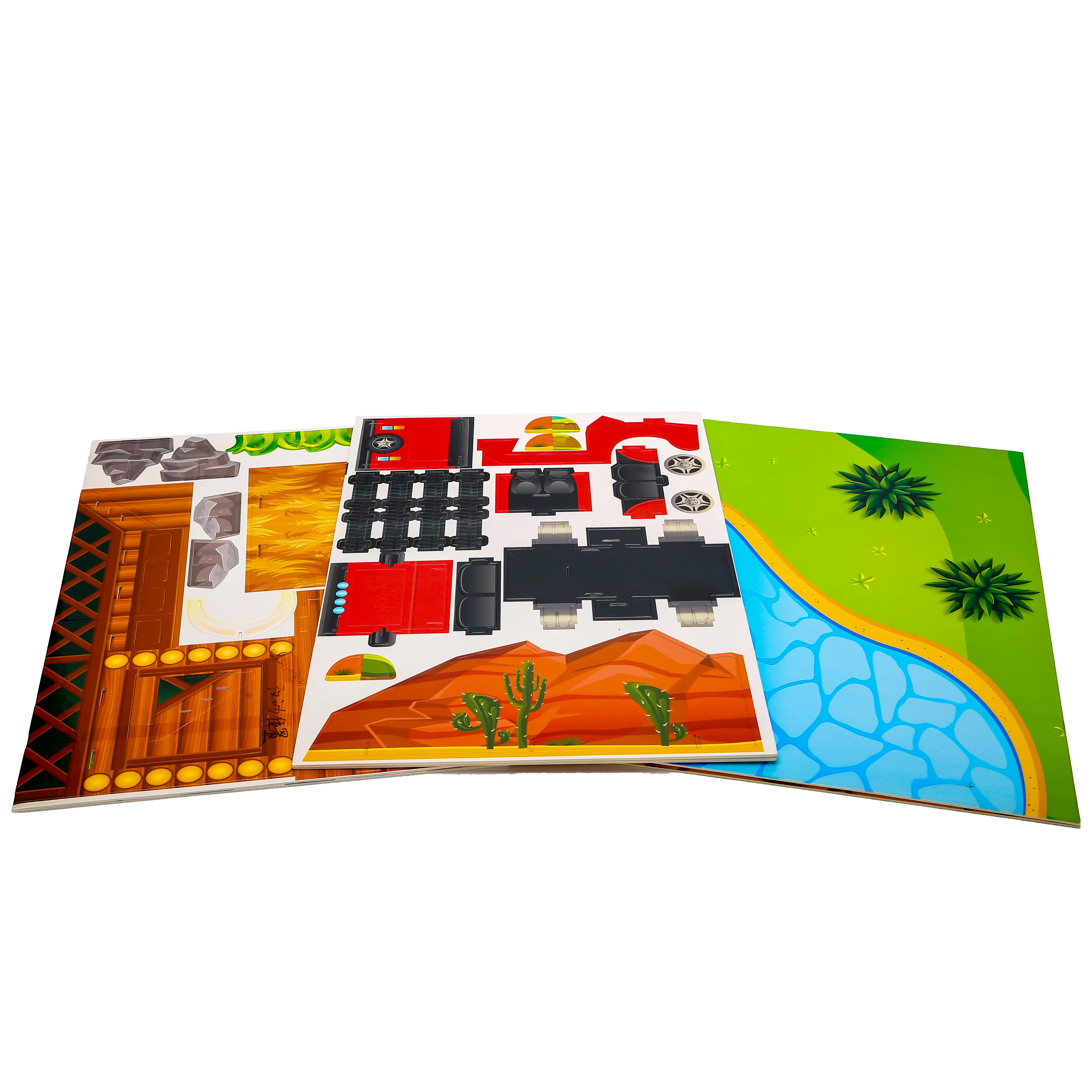 Factory Direct Sale 3D Puzzle Custom Paper Jigsaw Diy Toy Stadium 3d Puzzle