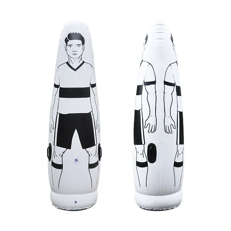80 Inch PVC Soccer Dummy Inflatable Football Tackling Dummy Goalkeeper Football Soccer Mannequins